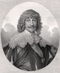 William Cavendish, gravado por Bocquet, ilustração de &39;Um catálogo de autores reais e nobres, volume III&39;, publicado em 1806